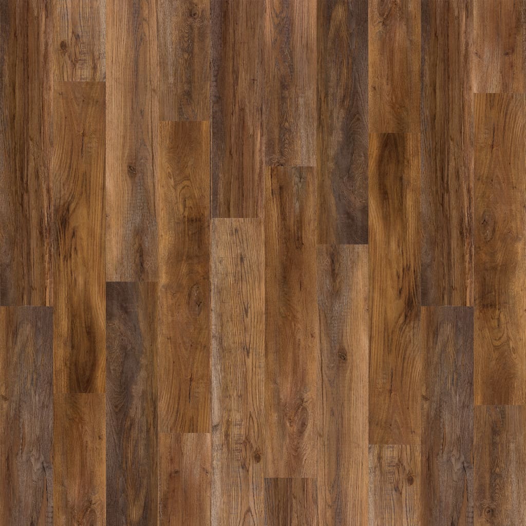 WallArt Stenske plošče videz lesa 30 kosov GL-WA34 hrast rjave barve