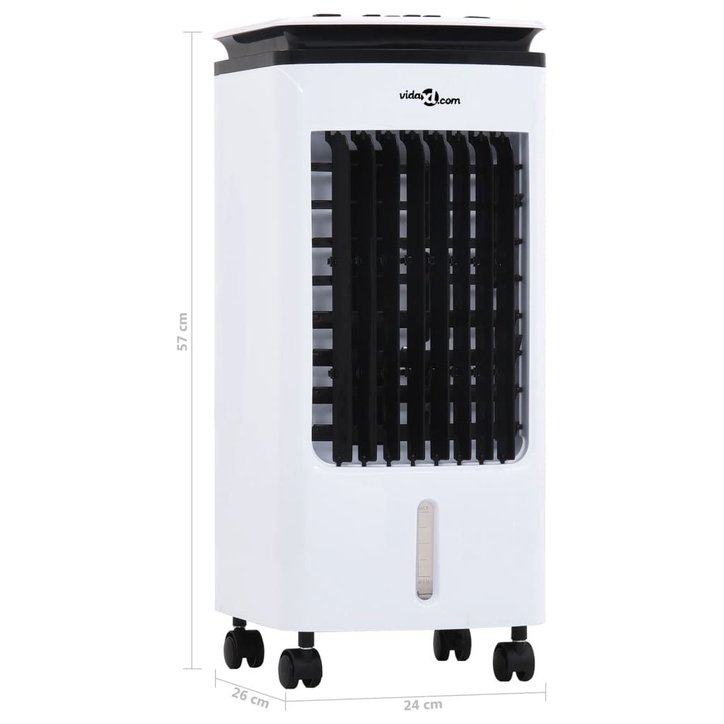 vidaXL Premični hladilec zraka, vlažilec in čistilec 3 v 1 80 W