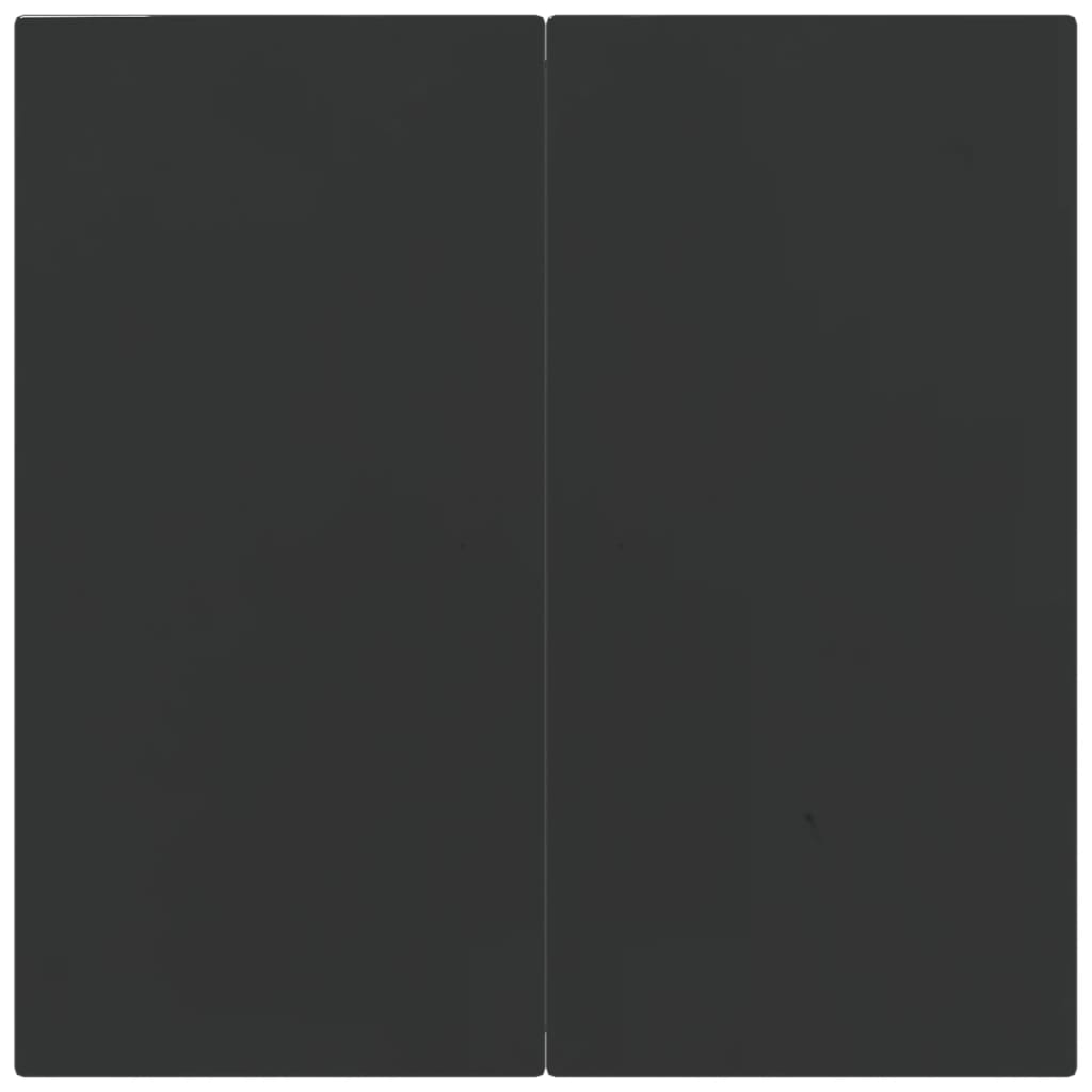 vidaXL Vrtna jedilna garnitura 3-delna z blazinami črno-siv poli ratan