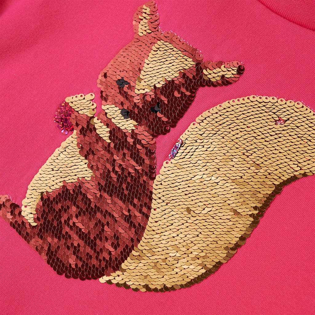 Otroški pulover živo rožnat 92