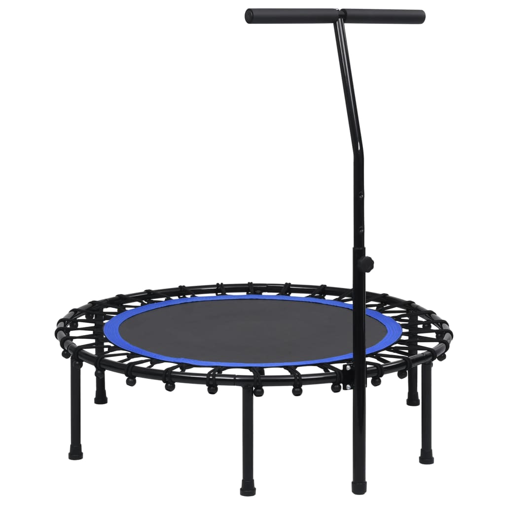 vidaXL Fitnes trampolin z ročajem 102 cm
