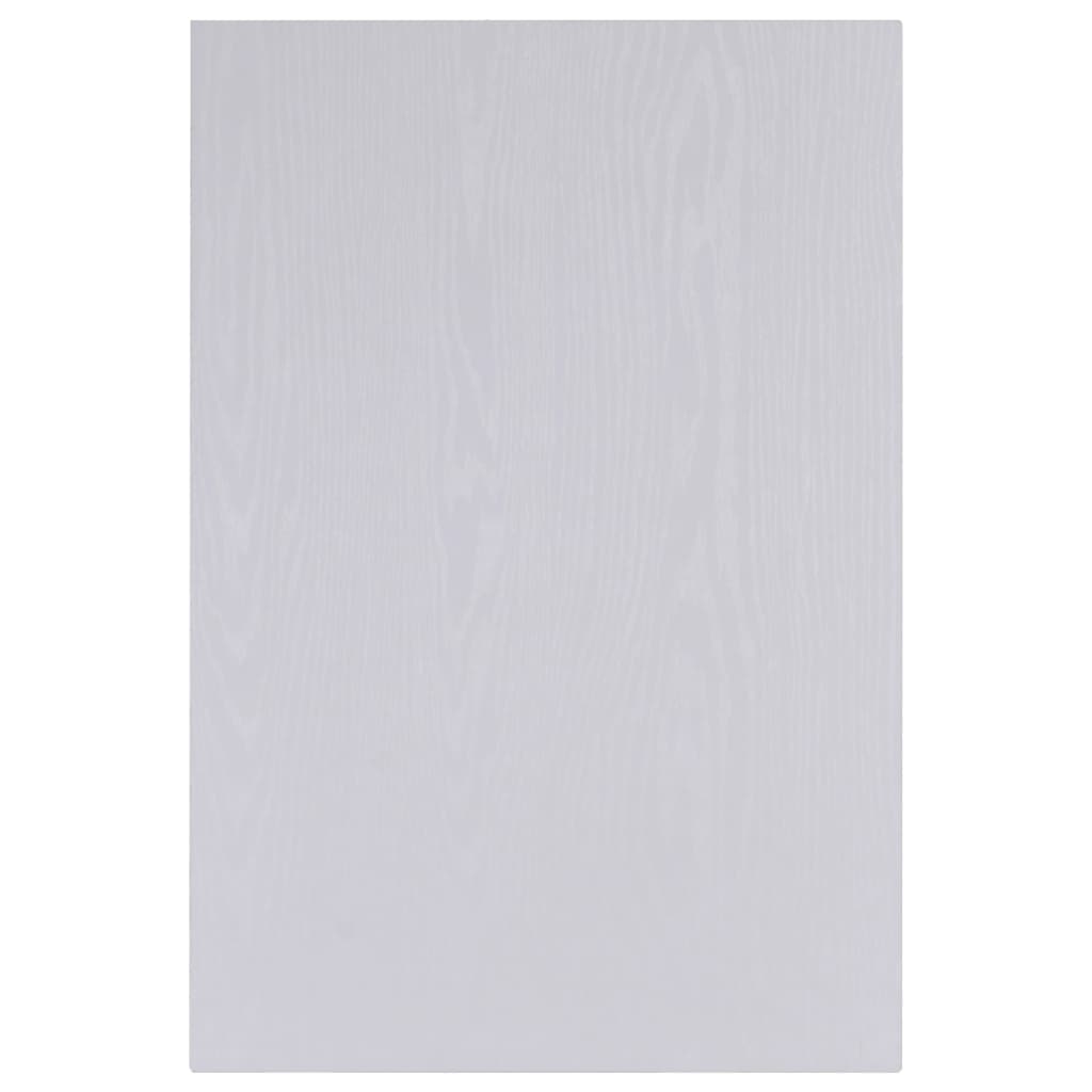 vidaXL Kopalniško pohištvo bele barve 60x40x16,3 cm