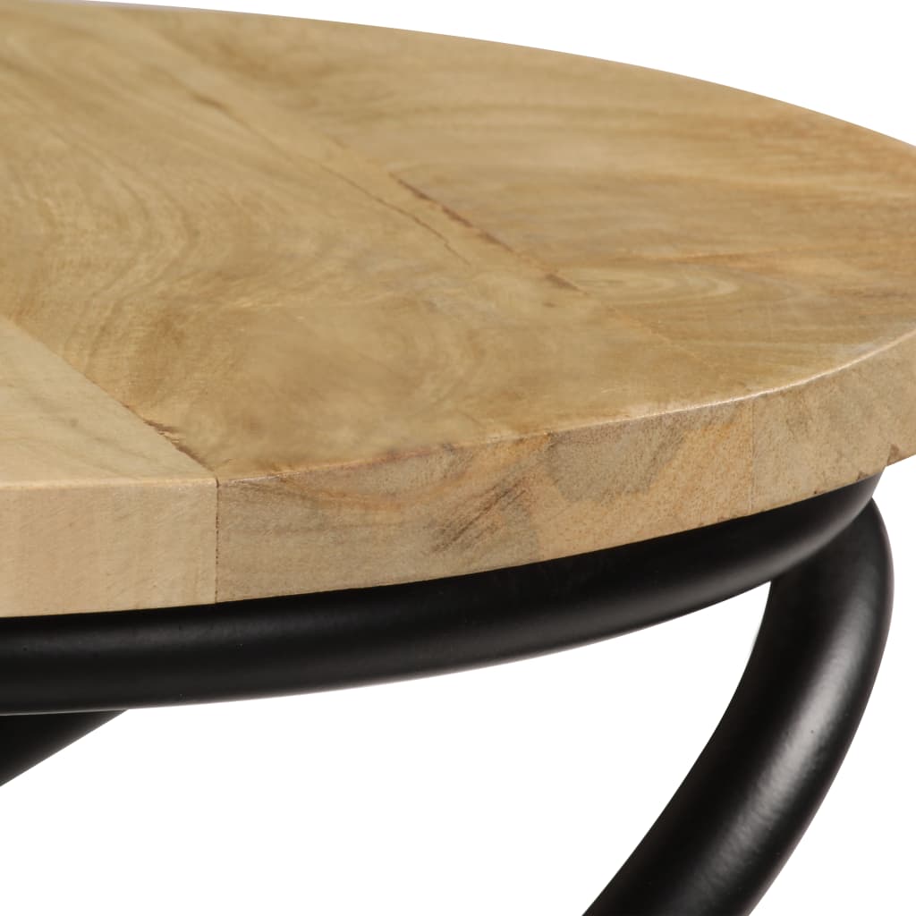 vidaXL Odstavna mizica iz trdnega mangovega lesa 40x50 cm