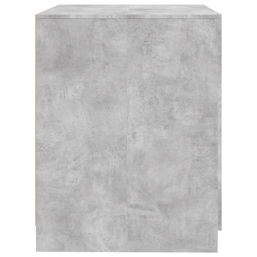 vidaXL Omara za pralni stroj betonsko siva 71x71,5x91,5 cm