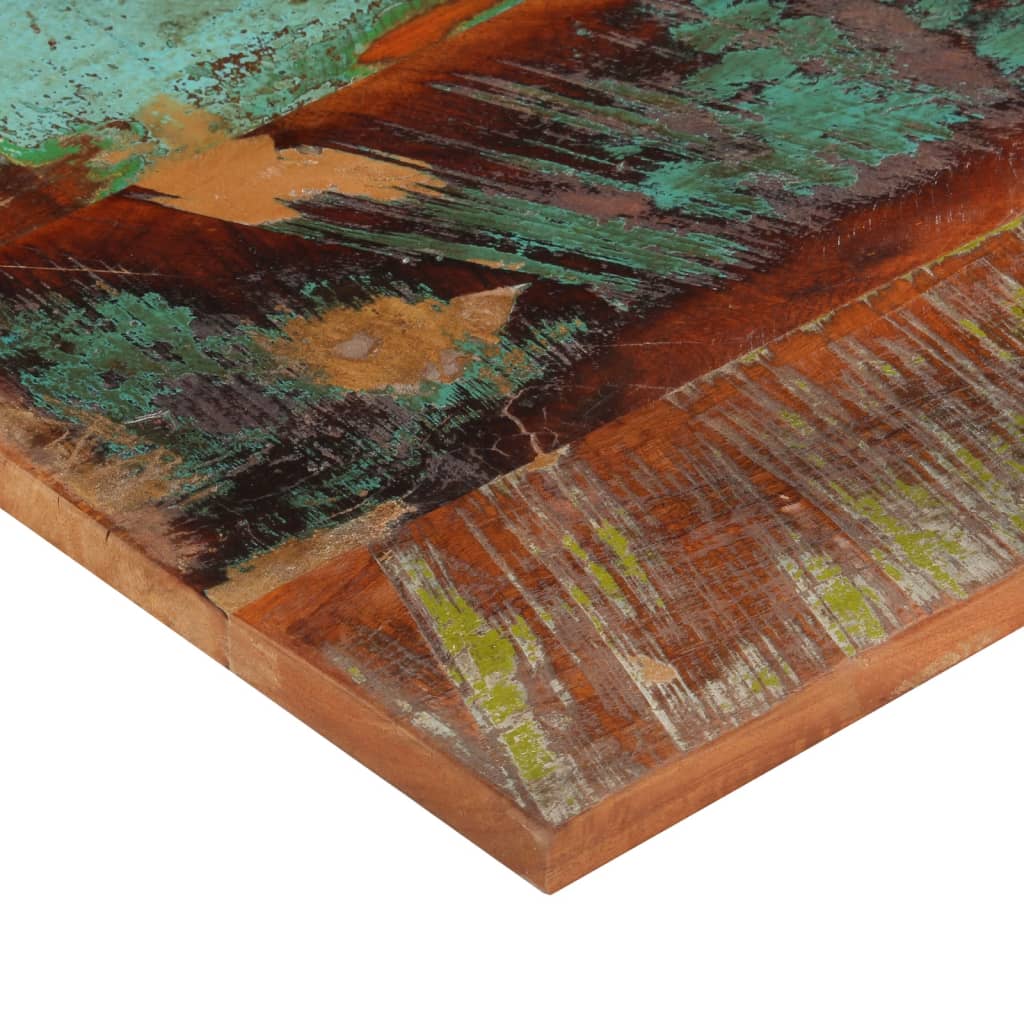 vidaXL Pravokotna mizna plošča 60x80 cm 25-27 mm trden predelan les