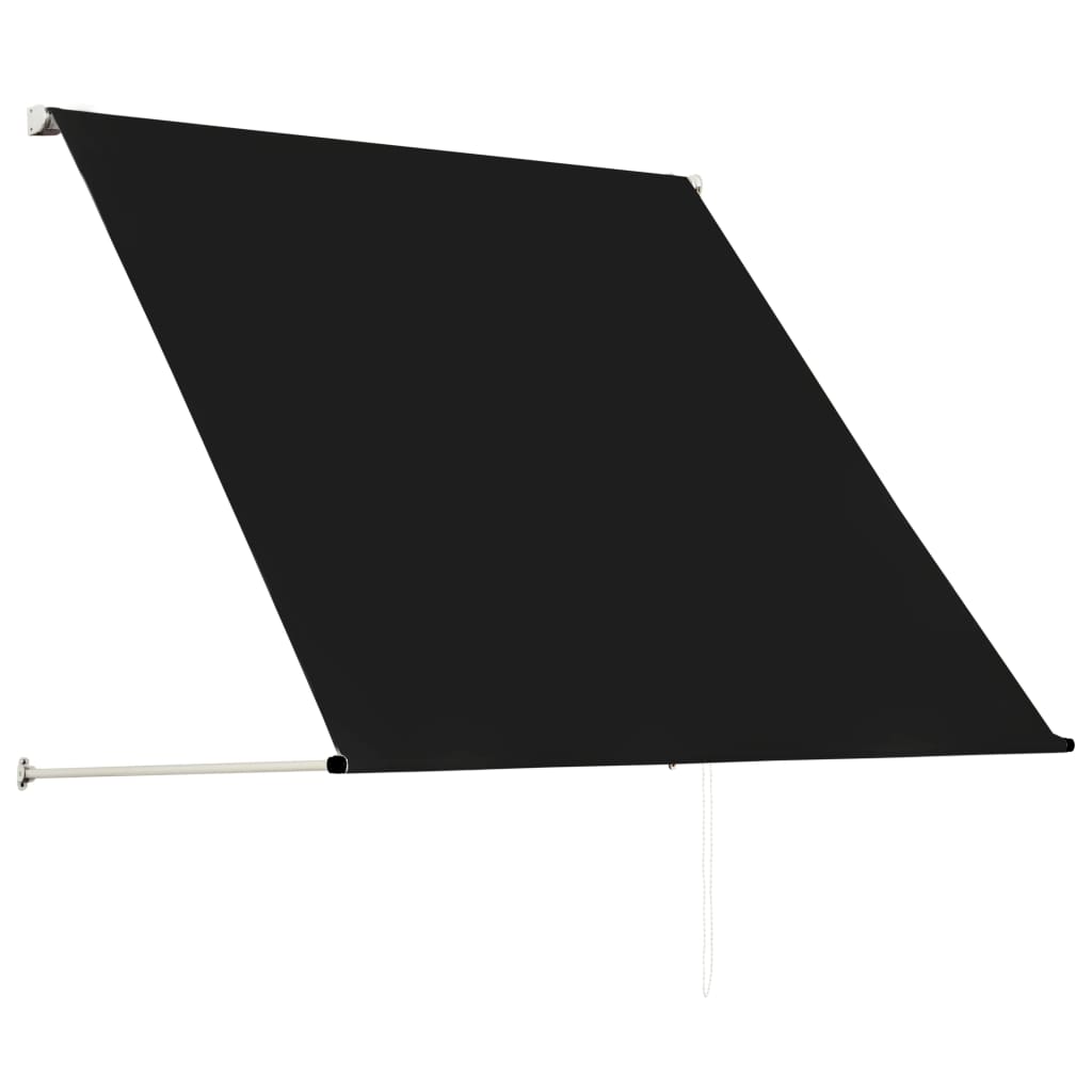 vidaXL Zložljiva tenda 100x150 cm antracitna
