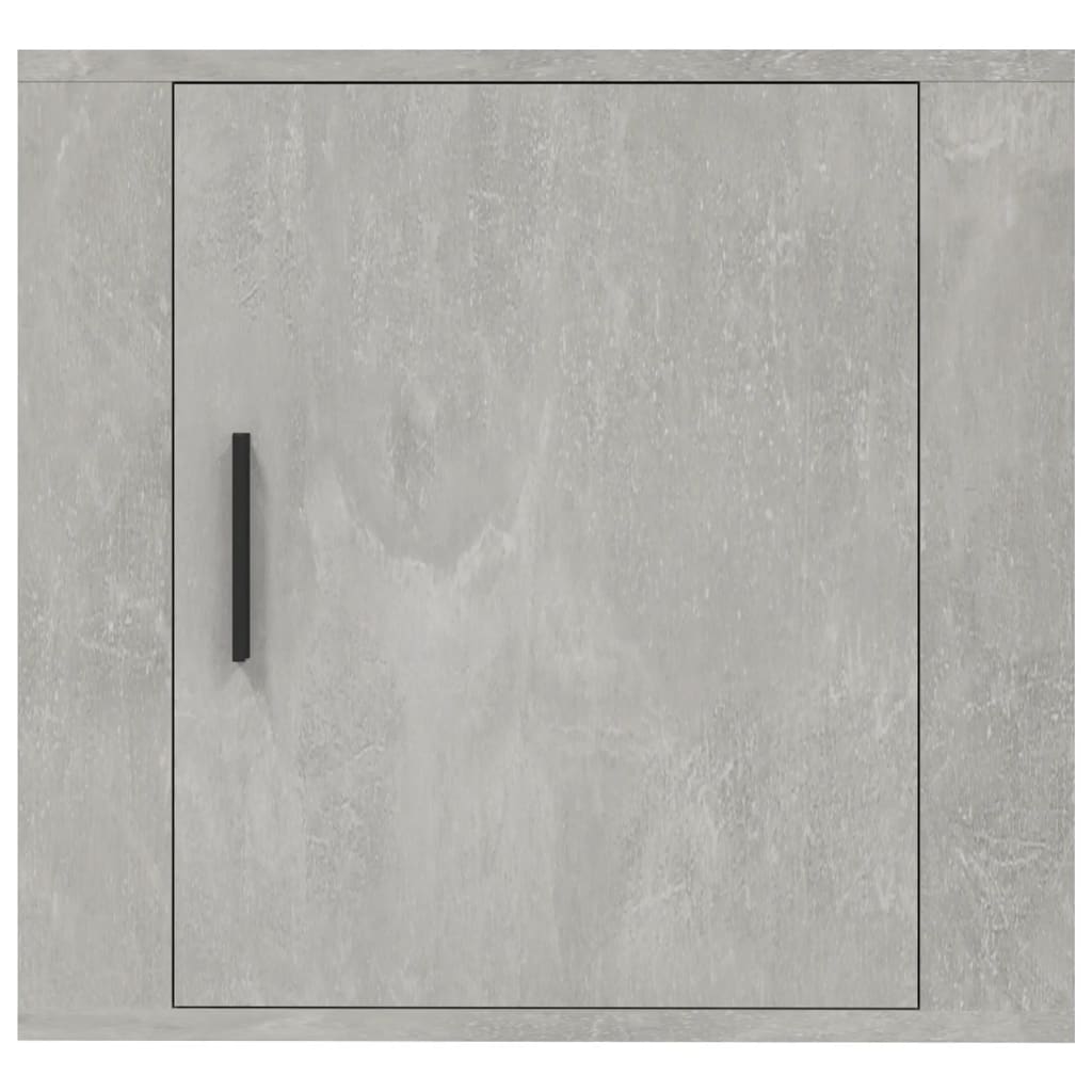 vidaXL Stenska nočna omarica betonsko siva 50x30x47 cm