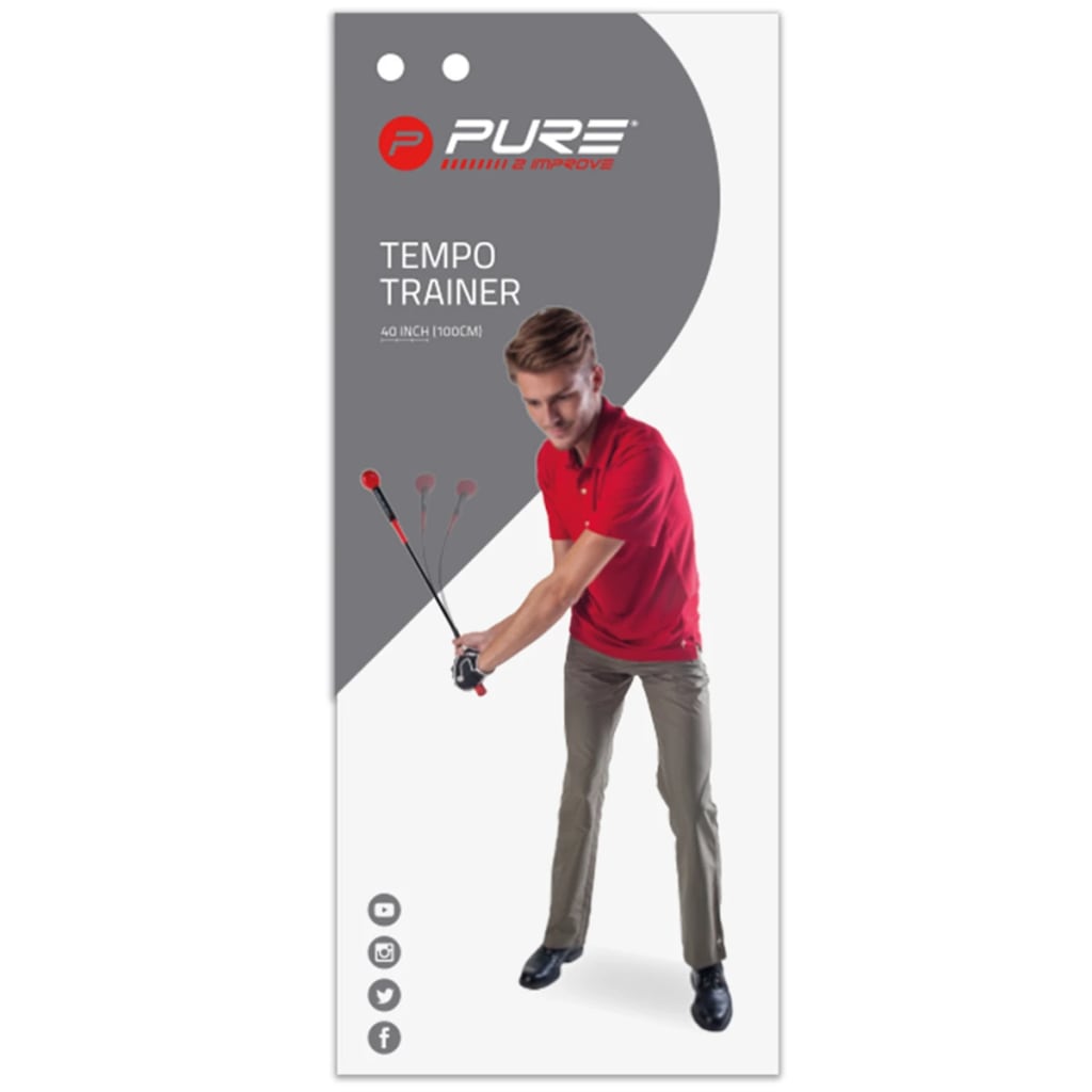 Pure2Improve Golf palica za treniranje udarcev 100 cm P2I641870