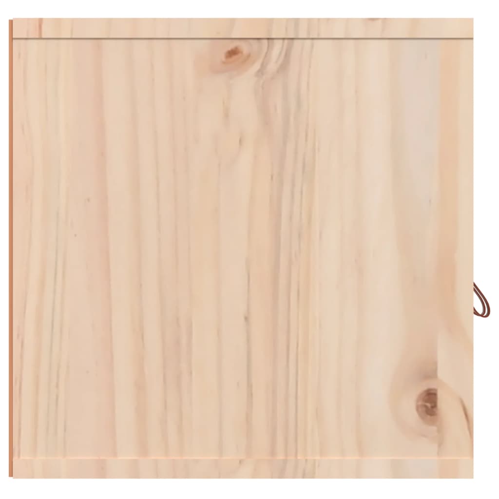 vidaXL Stenska omarica 80x30x30 cm trdna borovina