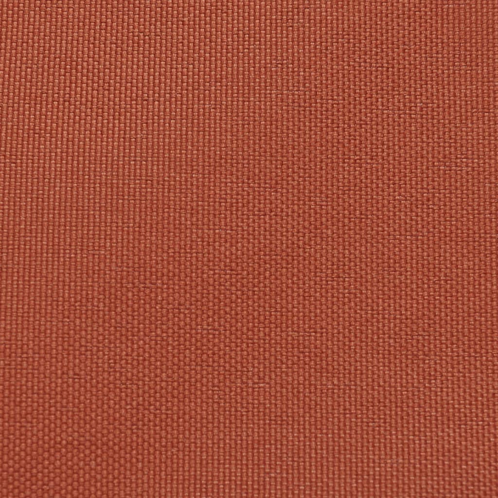vidaXL Senčno jadro oksford tekstil kvadratno 3.6x3.6 m terakota