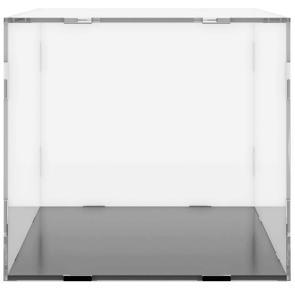 vidaXL Razstavna škatla prozorna 24x12x11 cm akril