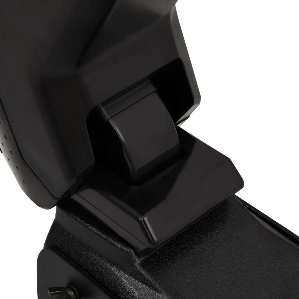 vidaXL Naslon za roke za avto univerzalen črn 13x33x(33-53) cm ABS