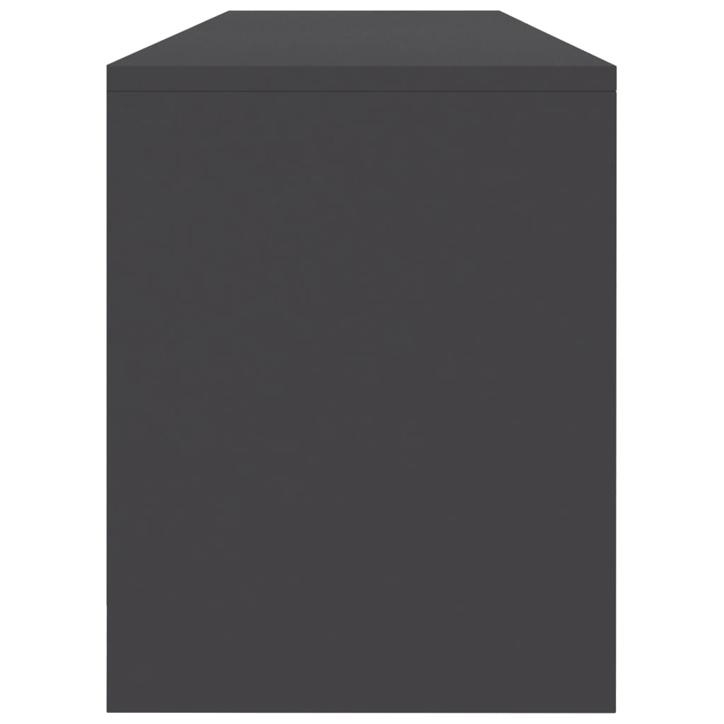 vidaXL TV omarica siva 120x30x37,5 cm iverna plošča