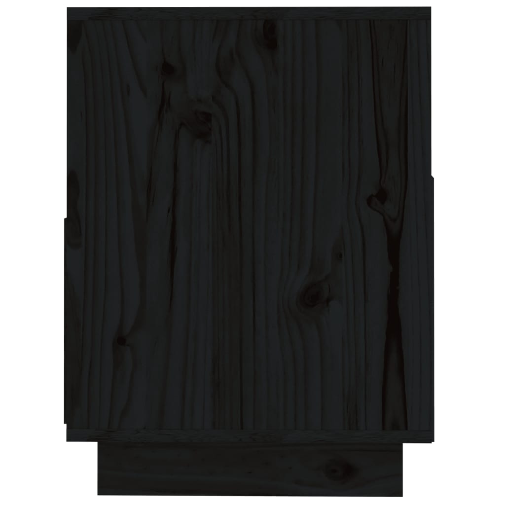 vidaXL Omarica za čevlje črna 140x37x50 cm trdna borovina