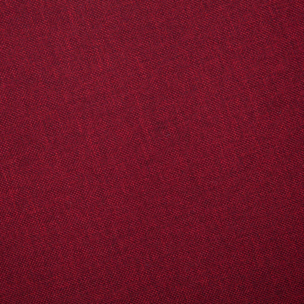 vidaXL Sedežna garnitura 2-delna iz blaga vinsko rdeča