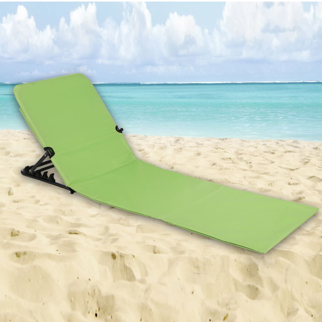 HI Zložljiva podloga za na plažo PVC zelena