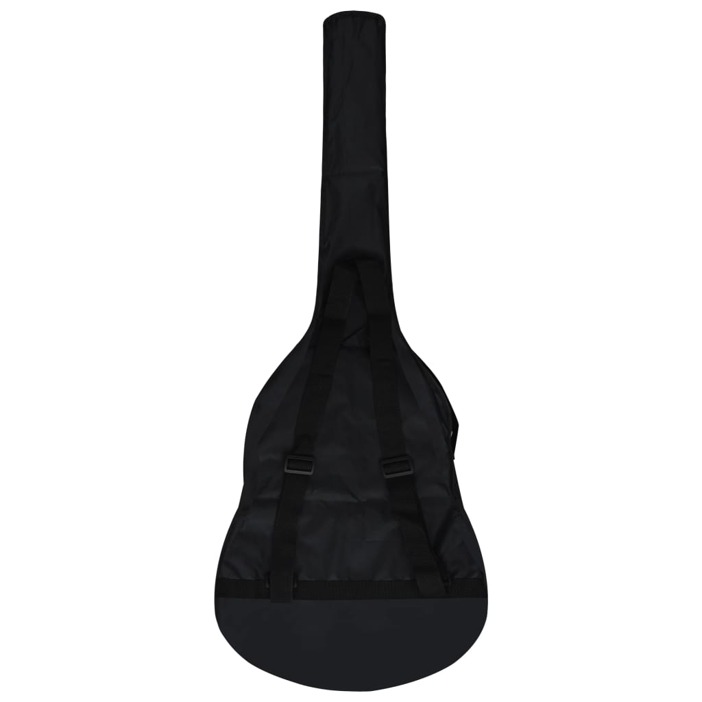 vidaXL Torba za 1/2 klasično kitaro črna 94x35 cm blago