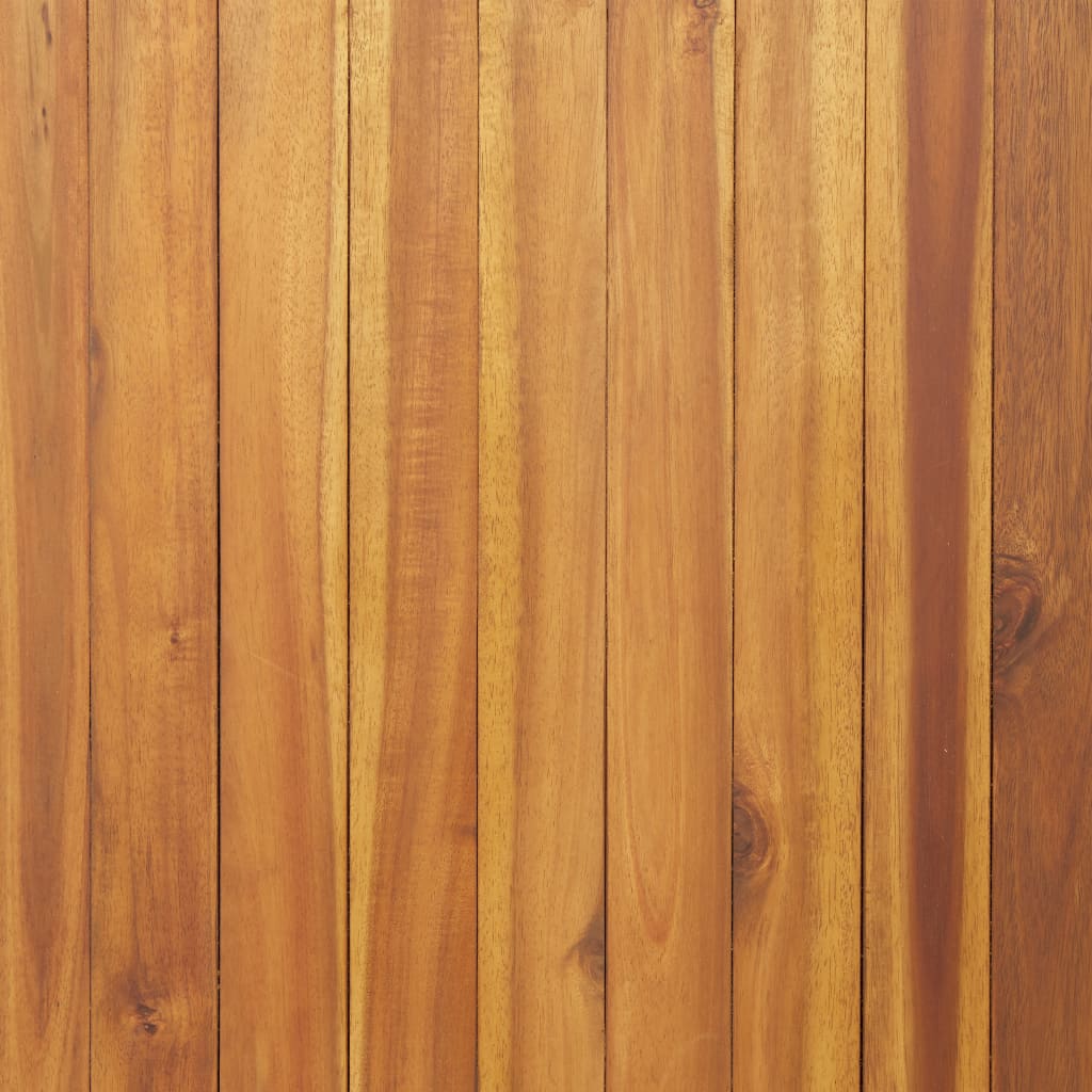 vidaXL Visoka greda z loncem 24,5x24,5x25 cm trden akacijev les