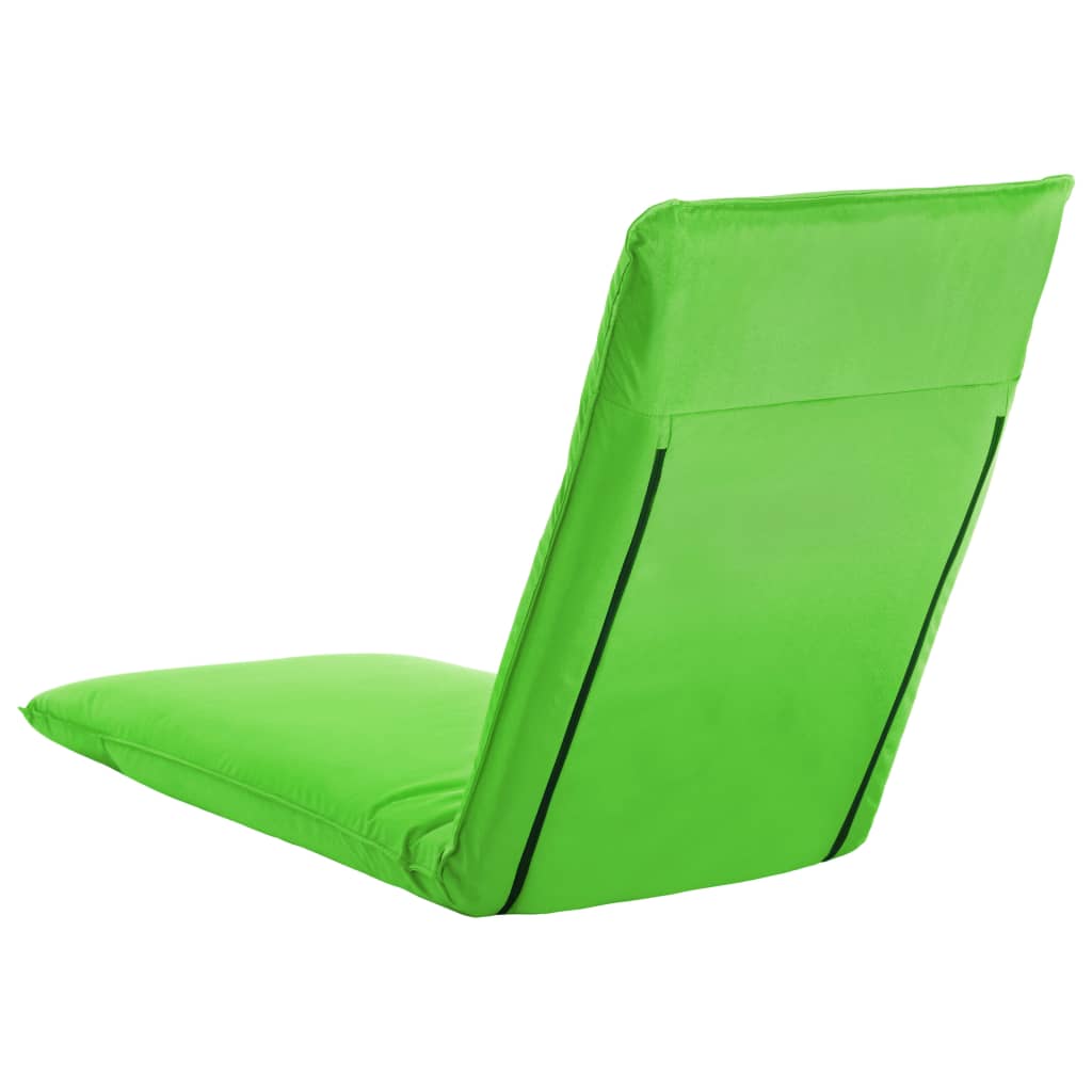 vidaXL Zložljiv ležalnik oksford tkanina zelen