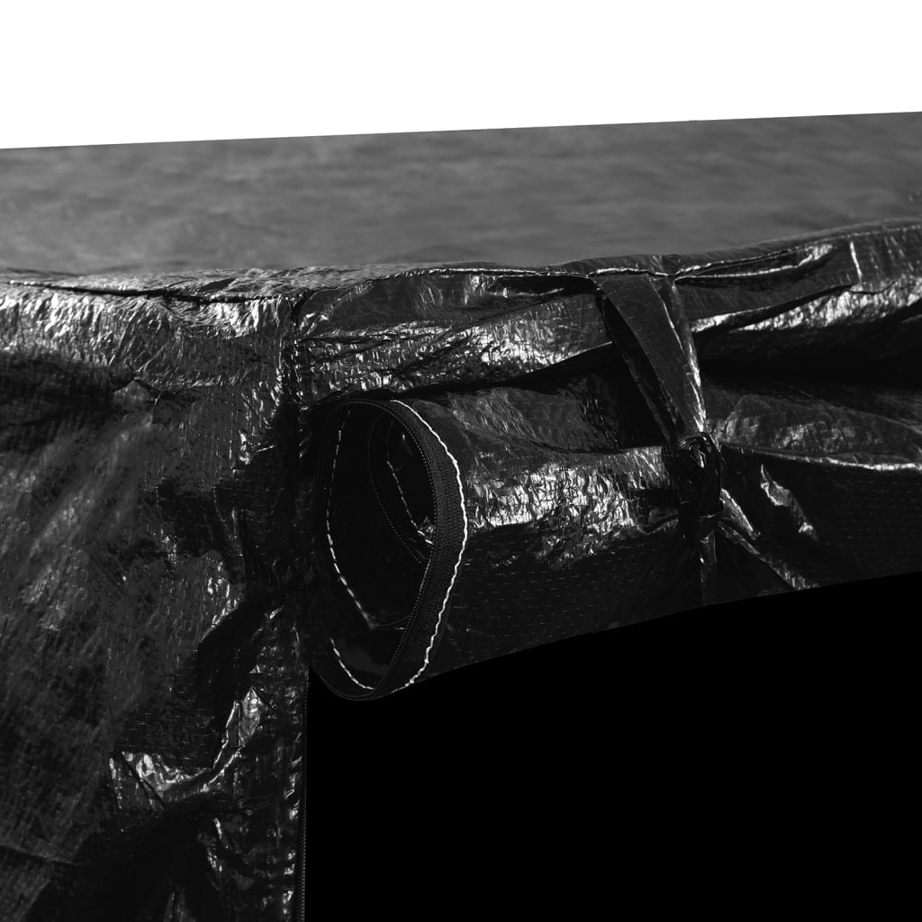 vidaXL Pokrivalo za gugalno klop s 6 obročki 185x117x170 cm