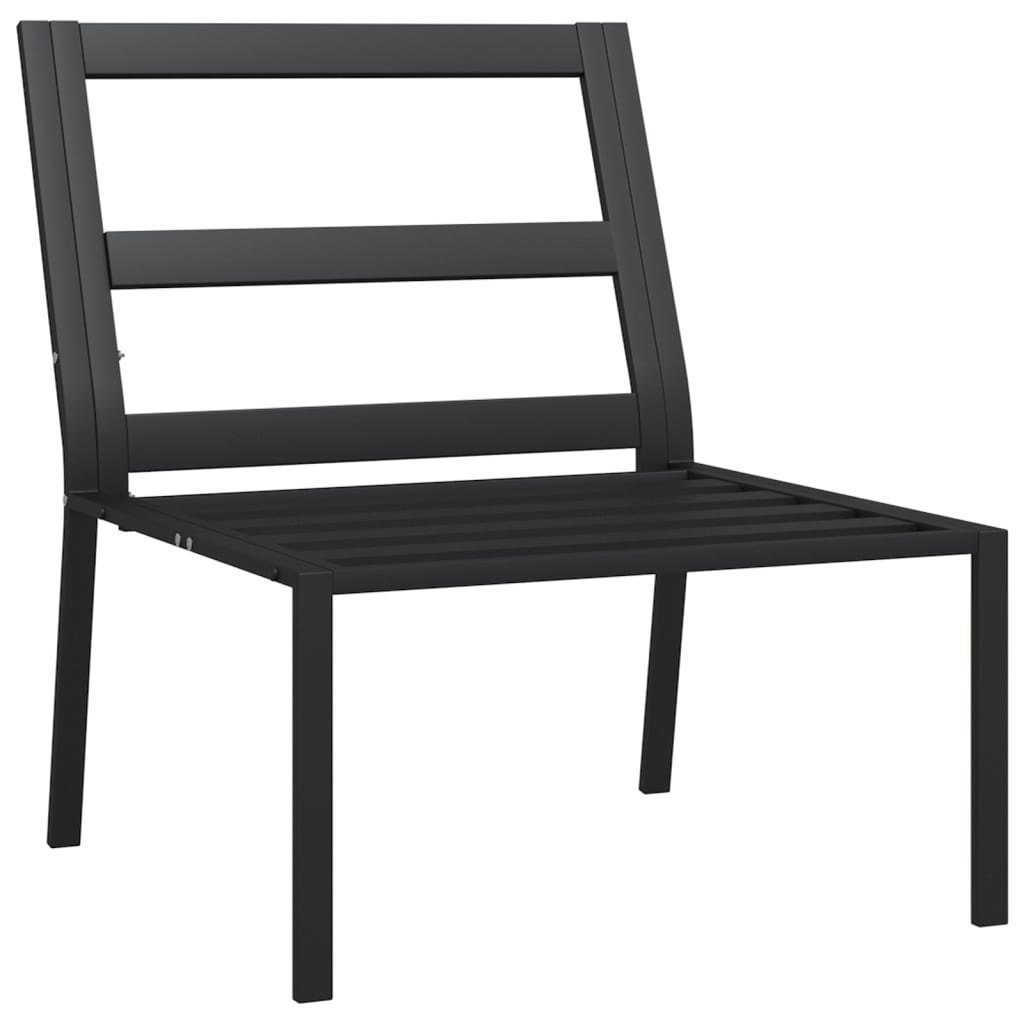 vidaXL Vrtni stoli s sivimi blazinami 2 kosa 60x74x79 cm jeklo