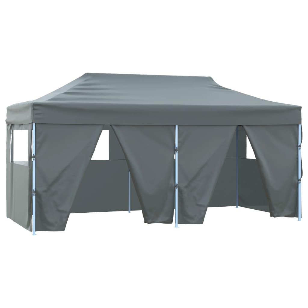 vidaXL Profesionalen zložljiv šotor za zabave 4 stranice 3x6 m jeklo