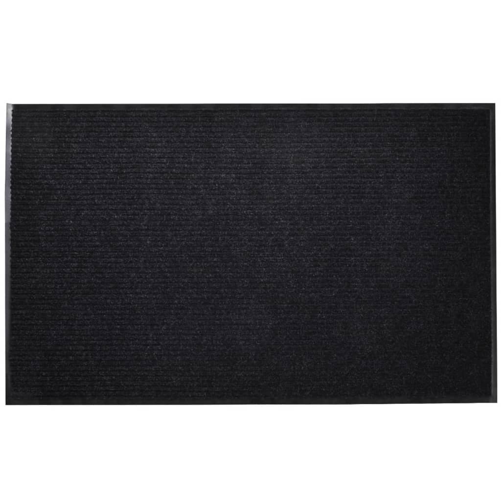 PVC Predpražnik Črne Barve 90 x 120 cm