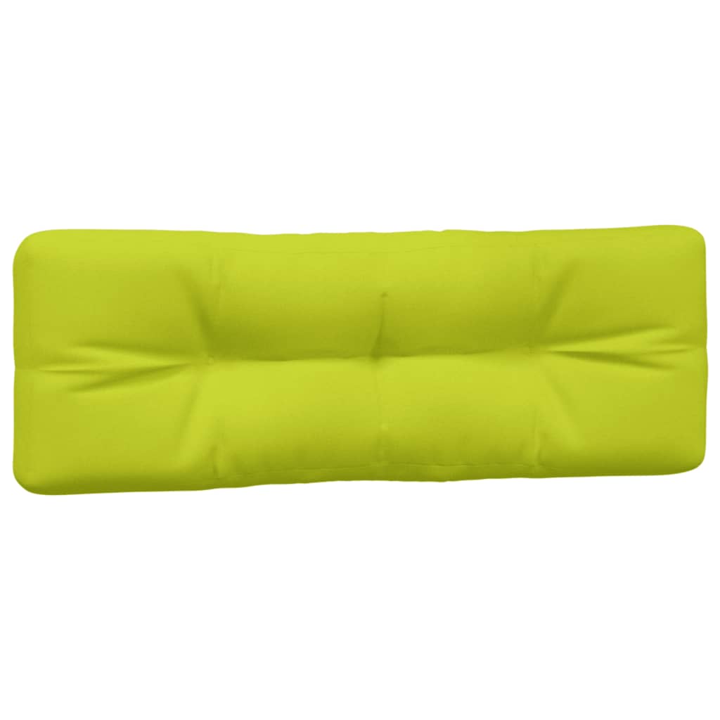 vidaXL Blazine za kavč iz palet 5 kosov svetlo zelene