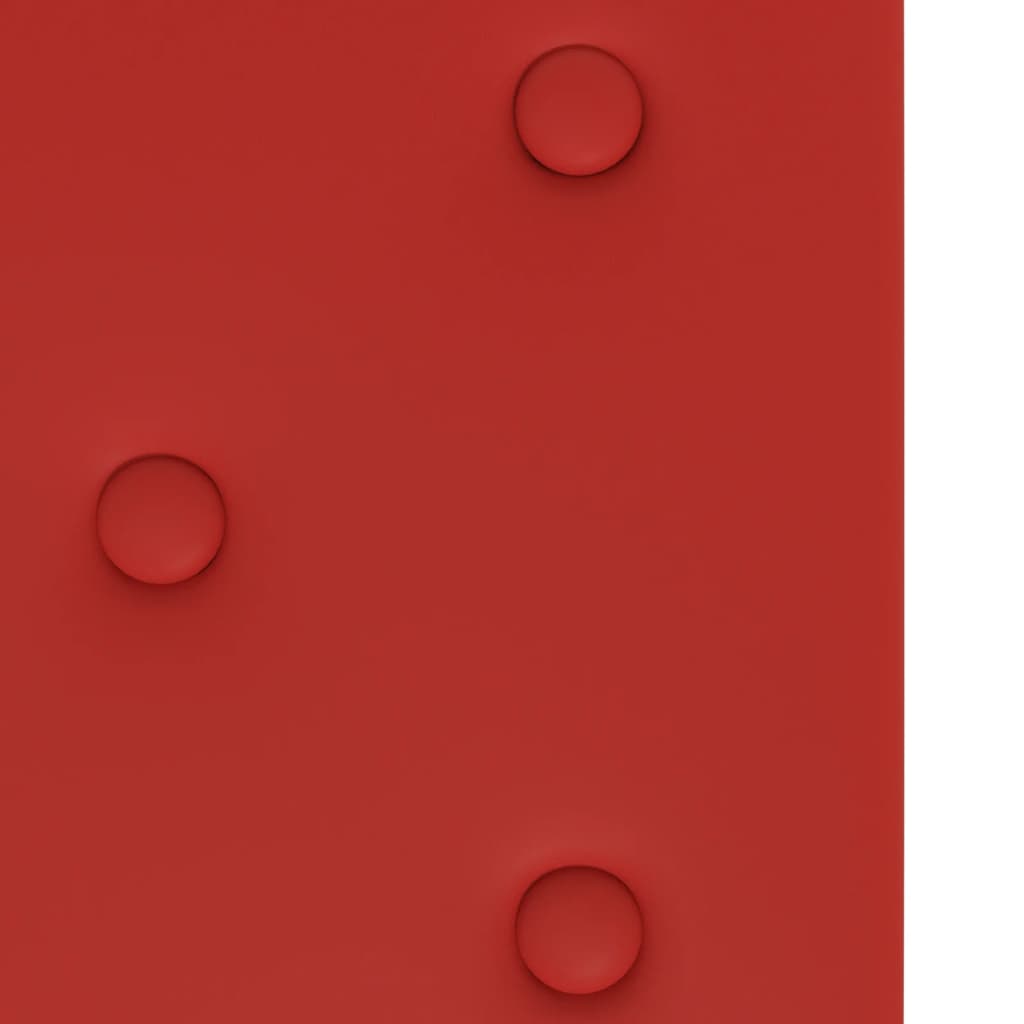 vidaXL Stenski paneli 12 kosov vinsko rdeči 90x30 cm um. usnje 3,24 m²