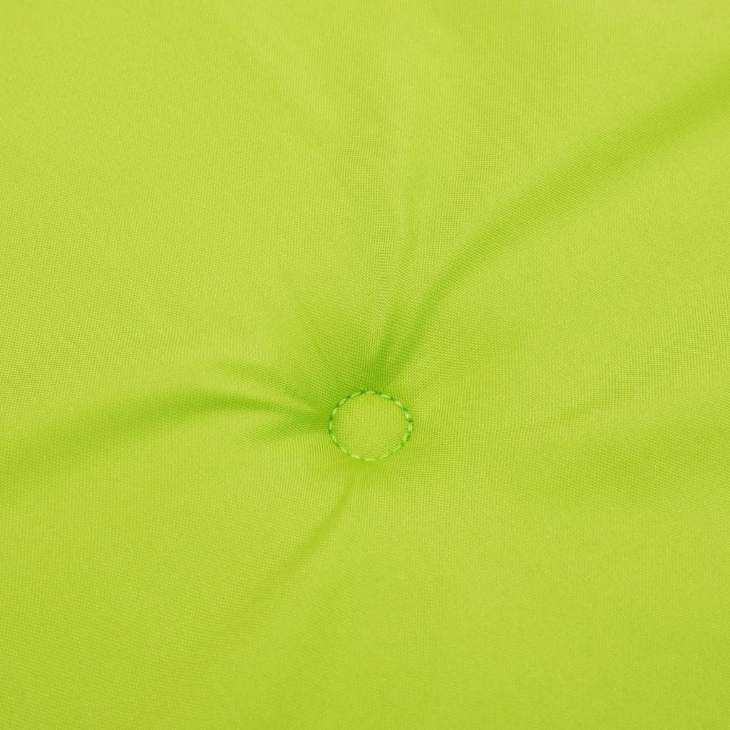 vidaXL Blazina za vrtno klop svetlo zelena 120x50x3 cm oxford tkanina