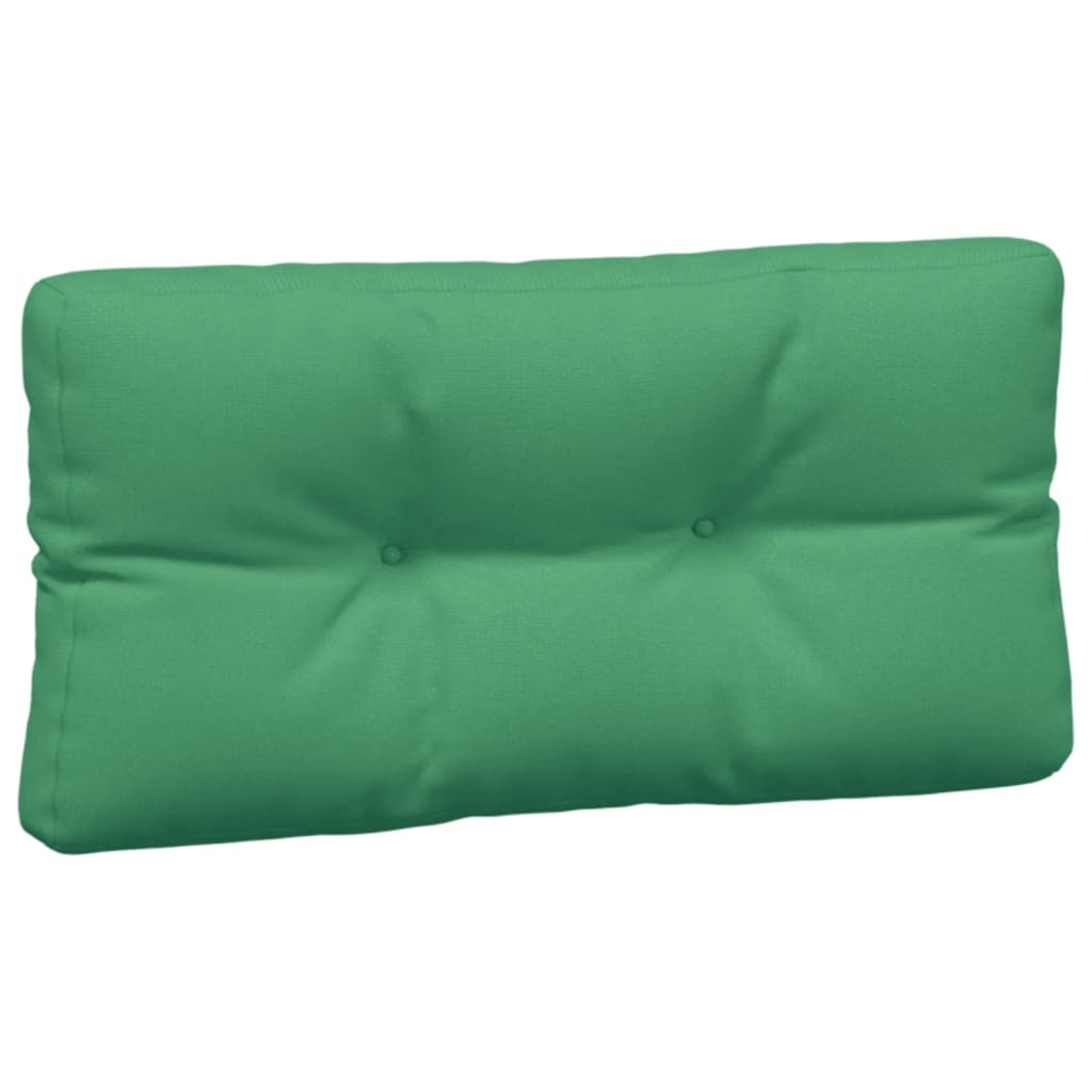 vidaXL Blazine za kavč iz palet 5 kosov zelene
