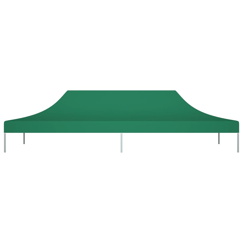 vidaXL Streha za vrtni šotor 6x3 m zelena 270 g/m²