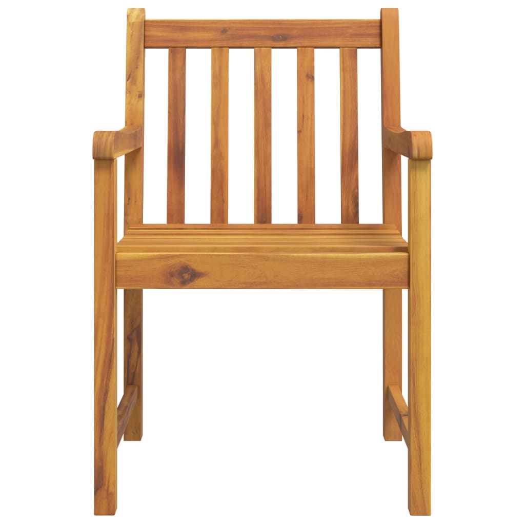 vidaXL Vrtni stoli 4 kosi 56x55,5x90 cm trden akacijev les