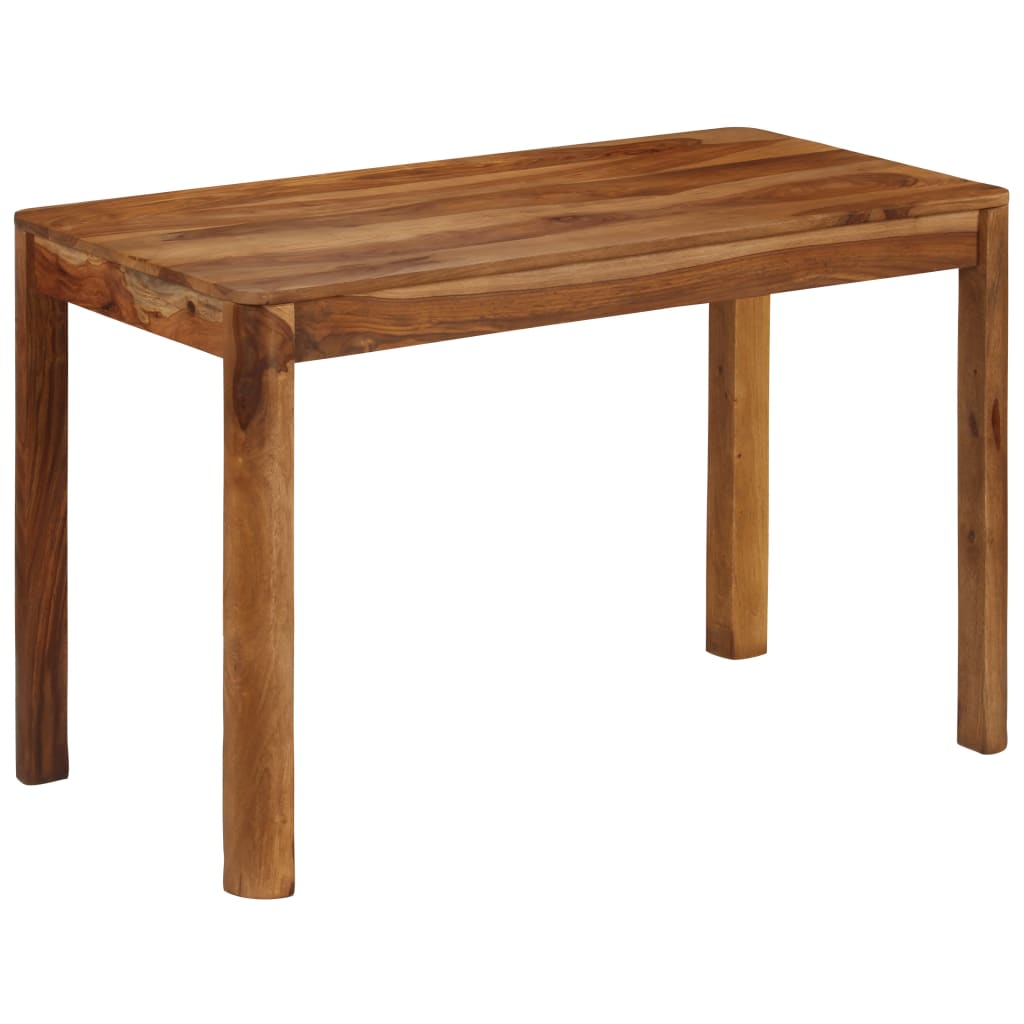 vidaXL Jedilna miza iz trdnega palisandra 120x60x76 cm