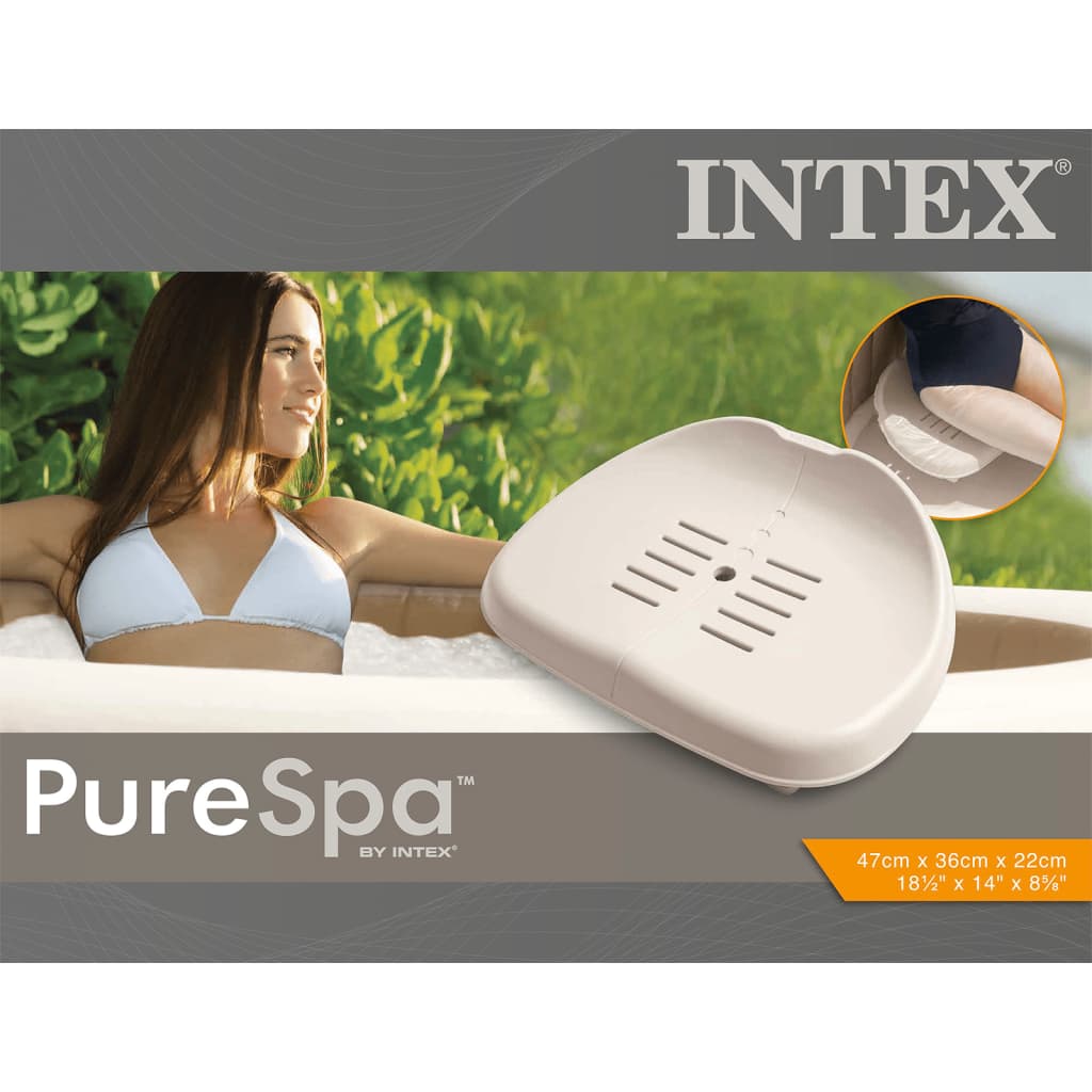 Intex PureSpa sedež 47x36x22 cm