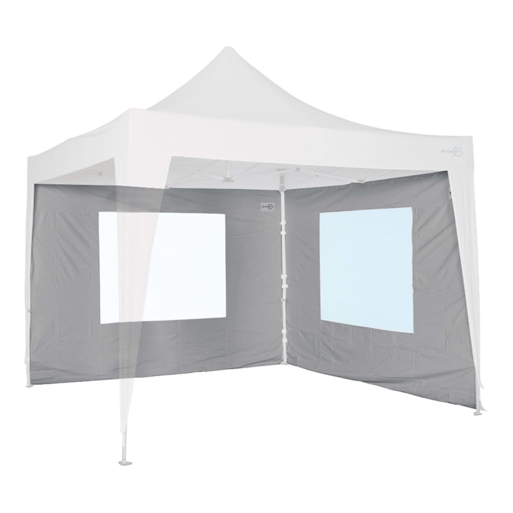 Bo-Camp Stranica z oknom za šotor siva 3x3 m