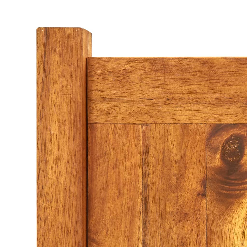 vidaXL Visoka greda iz akacijevega lesa 76x27,6x25 cm