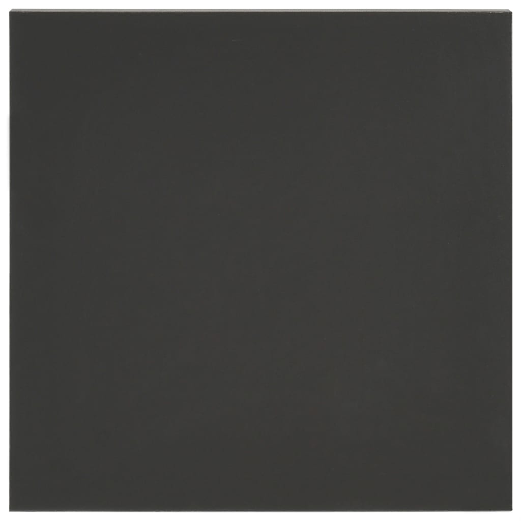 vidaXL Kopalniška stenska polica za umivalnik siva 40x40x16,3 cm