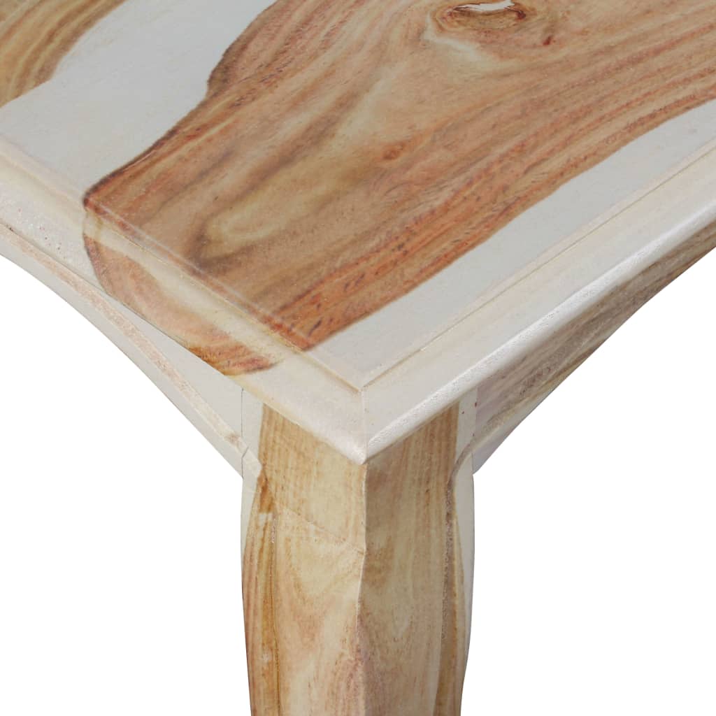vidaXL Klubska mizica iz trdnega palisandra 110x60x35 cm