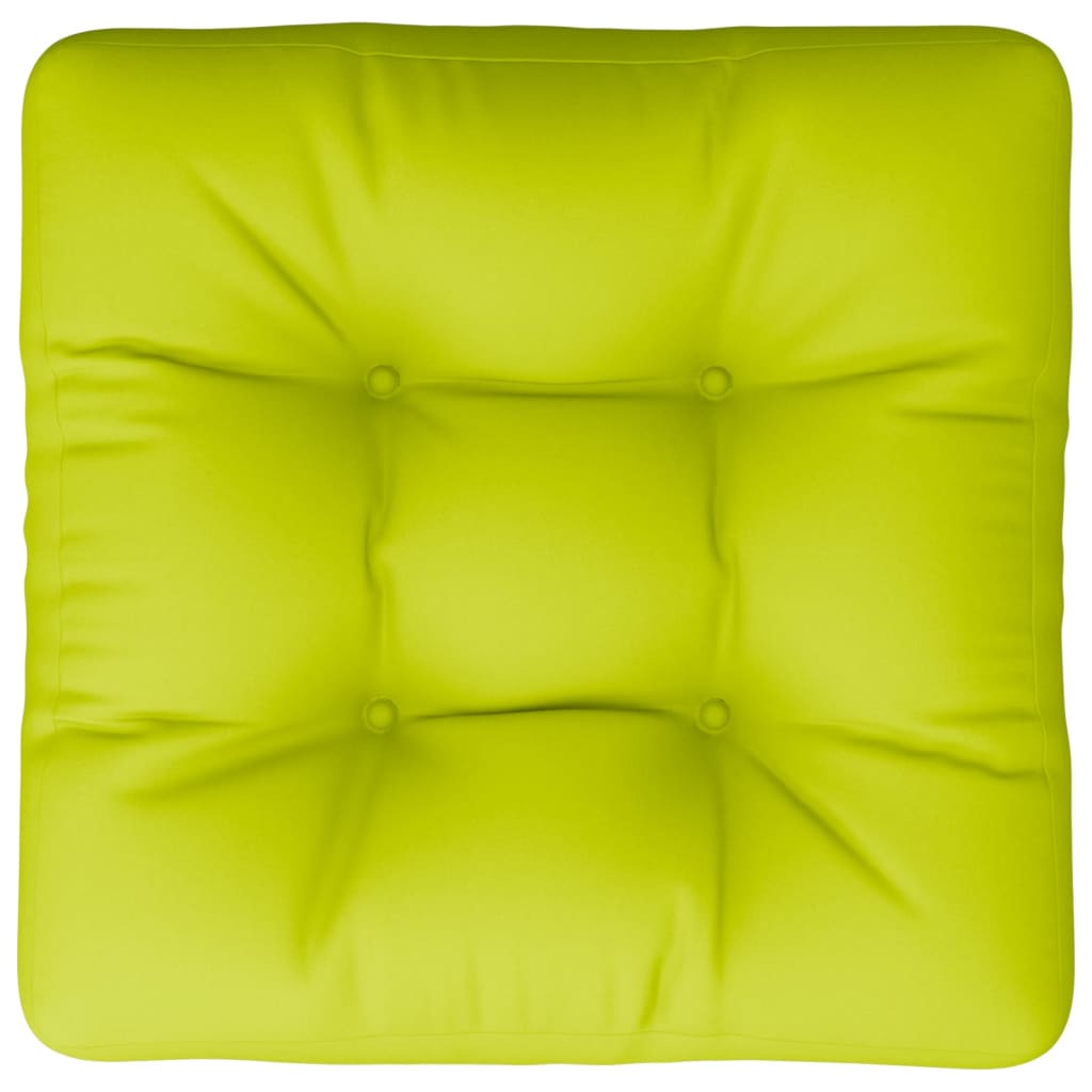 vidaXL Blazina za kavč iz palet svetlo zelena 60x60x12 cm