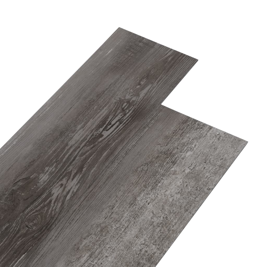 vidaXL PVC talne plošče 4,46 m² 3 mm samolepilne črtast les