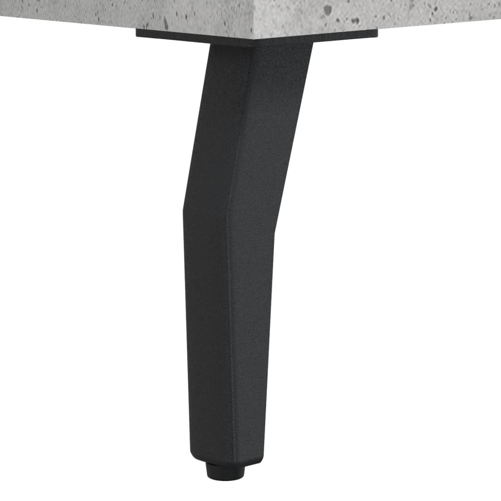 vidaXL TV omarica betonsko siva 150x36x30 cm inženirski les