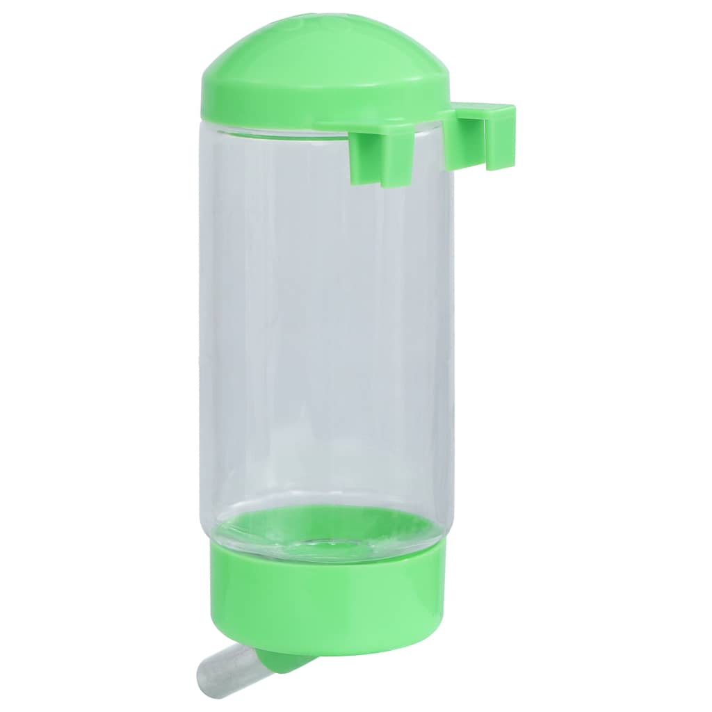 vidaXL Steklenička za vodo za male živali zelena