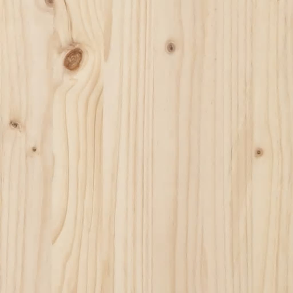 vidaXL Stensko posteljno vzglavje 166x3x60 cm trdna borovina
