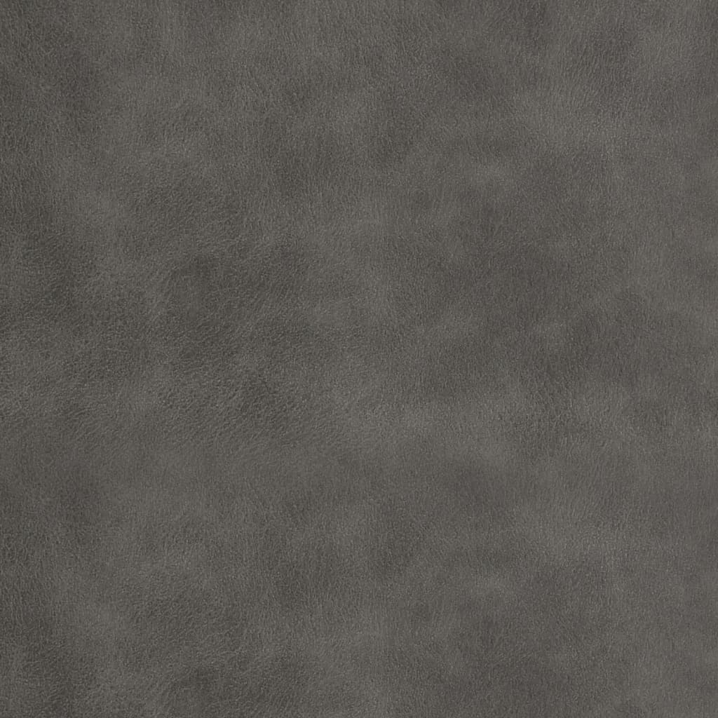 vidaXL Nihajni stol temno sivo umetno usnje