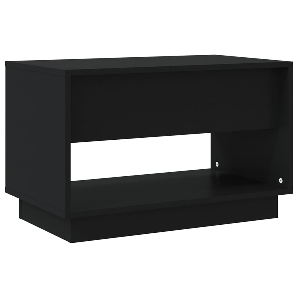 vidaXL TV omarica črna 70x41x44 cm iverna plošča