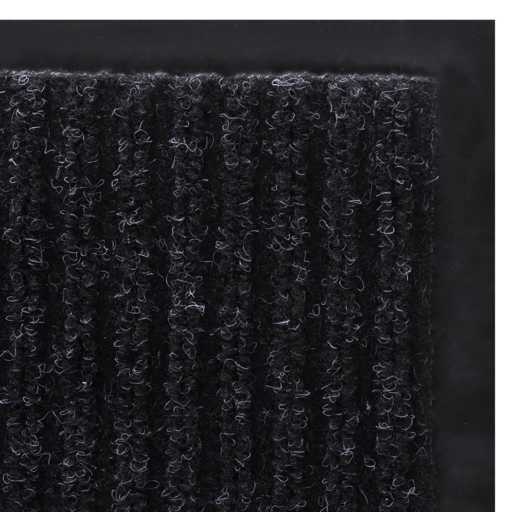 PVC Predpražnik Črne Barve 90 x 150 cm