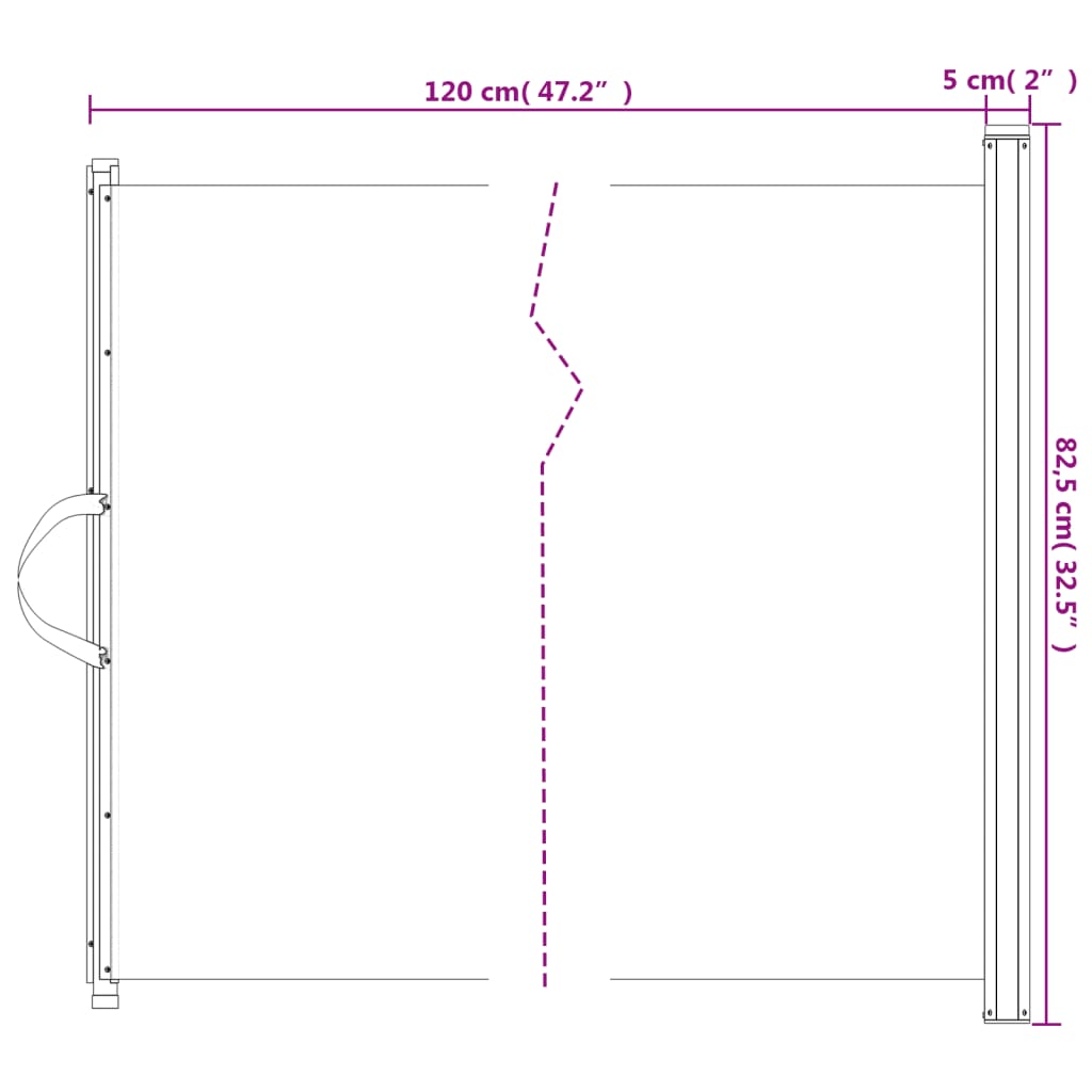 vidaXL Izvlečna vrata za hišne ljubljenčke črna 82,5x125 cm