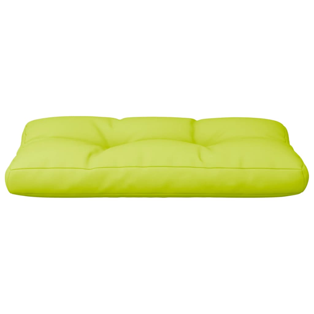 vidaXL Blazina za kavč iz palet svetlo zelena 80x40x12 cm