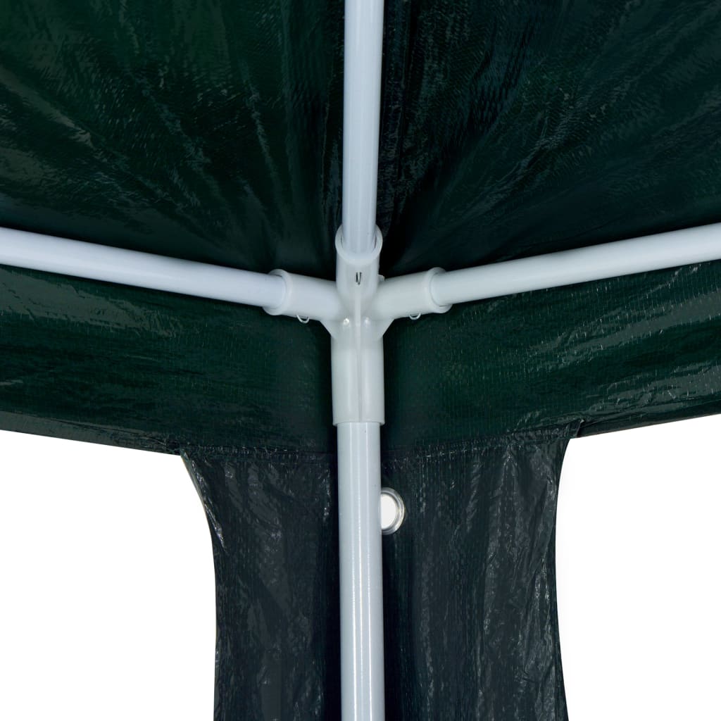 vidaXL Vrtni šotor 3x9 m PE zelene barve